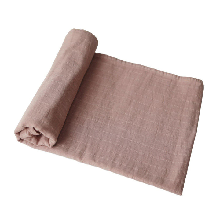 Swaddle Blanket Organic Cotton - Natural - The Crib
