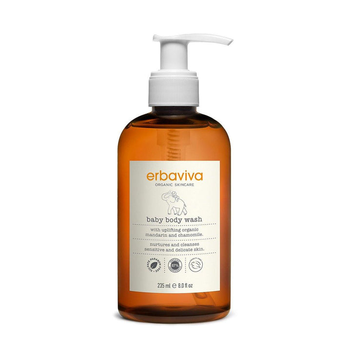 Erbaviva baby body wash 8oz