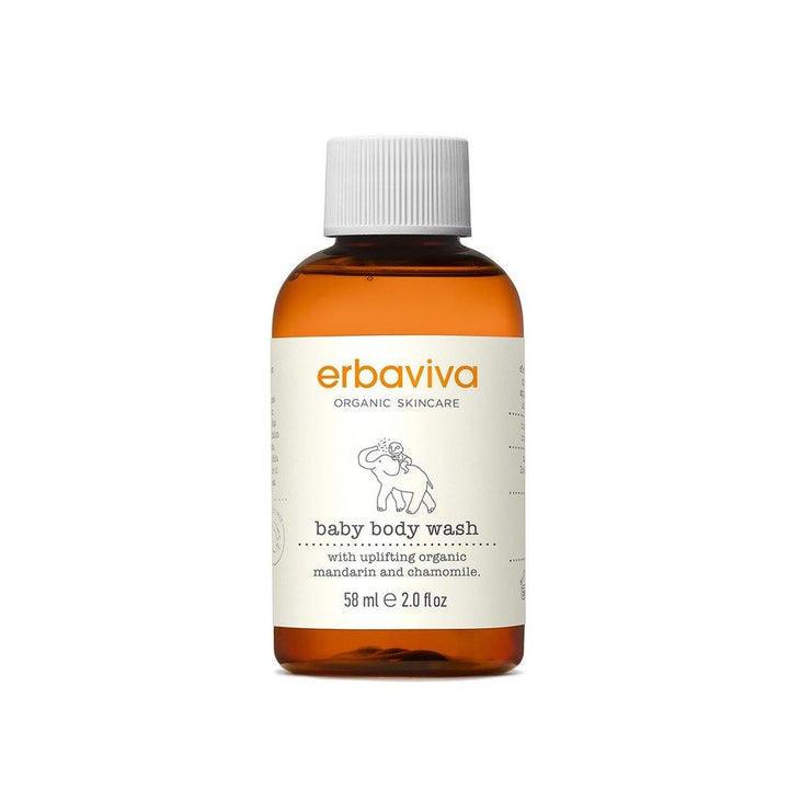 Erbaviva baby body wash 2oz