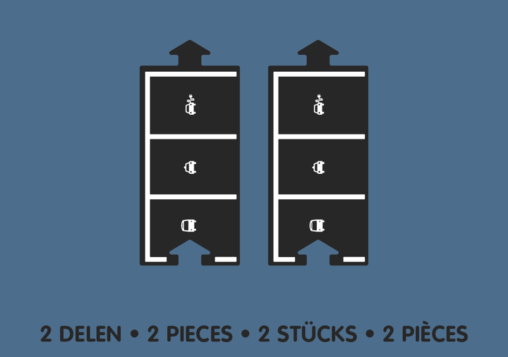 Parking Extension set - The Crib