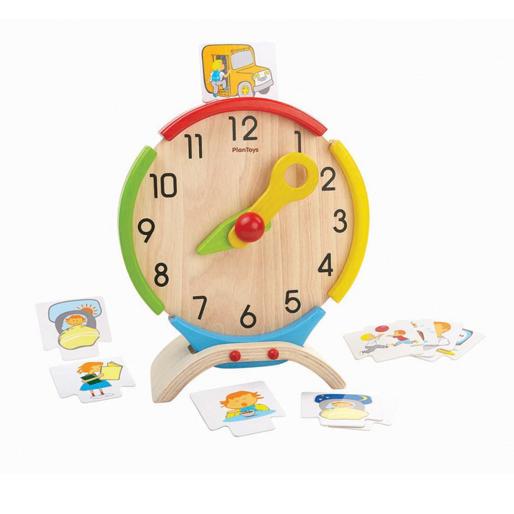 Wooden Activity Clock - The Crib