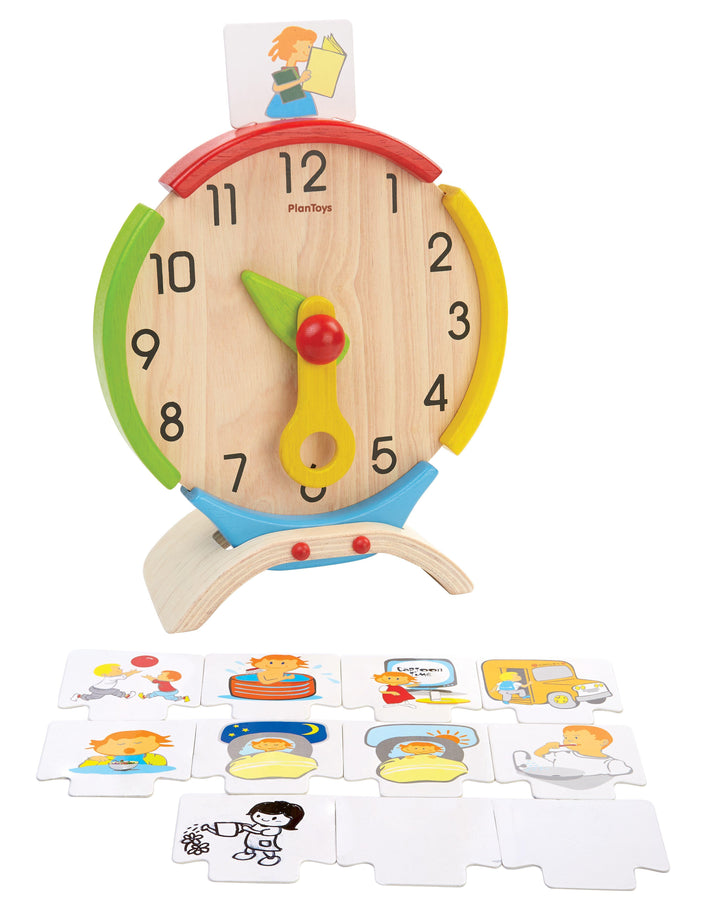 Wooden Activity Clock - The Crib