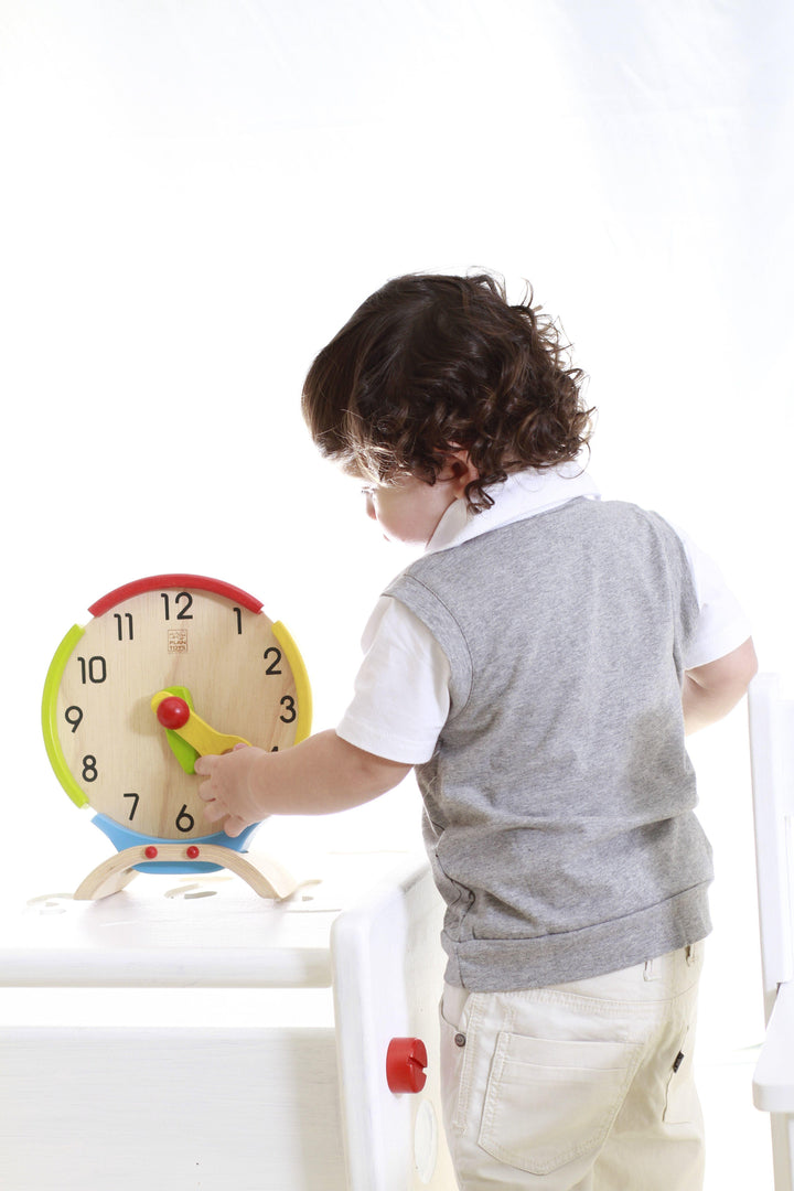 Wooden Activity Clock - The Crib