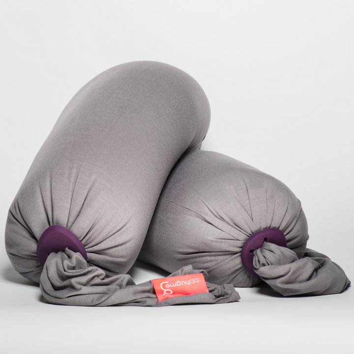 bbhugme pregnancy pillow stone plum