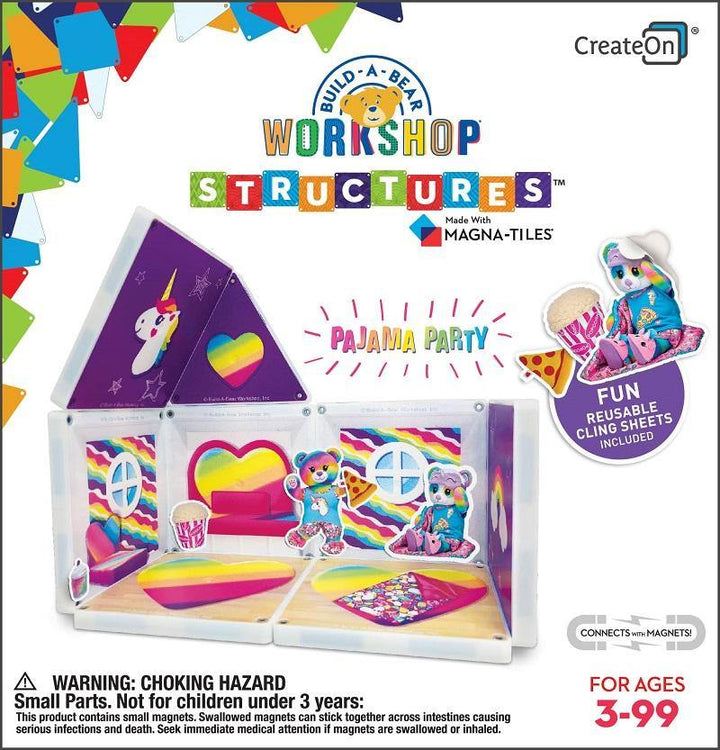 Magna-Tiles® Pajama Party Cub Condo - The Crib