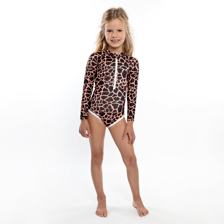 Spotted Moray Long Sleeve Swimsuit - The Crib