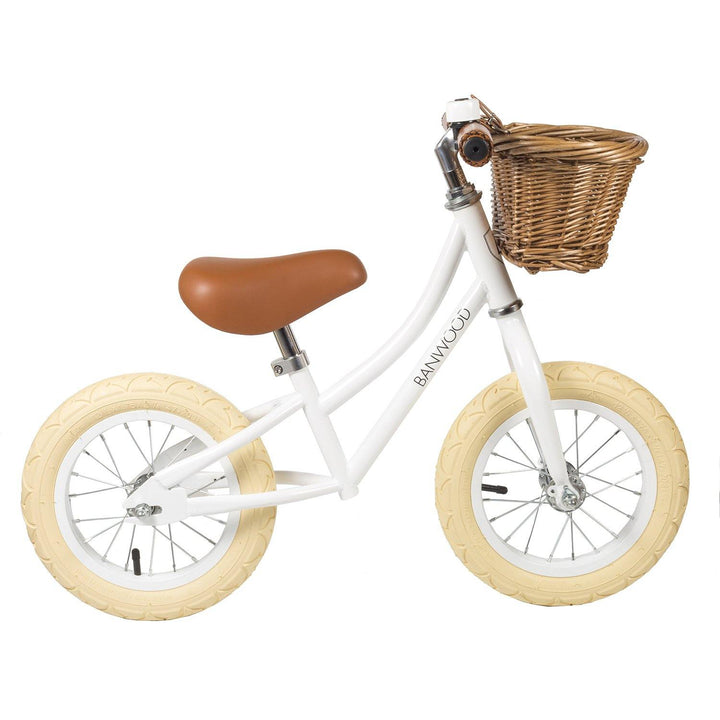 Balance Bike First Go - White - The Crib