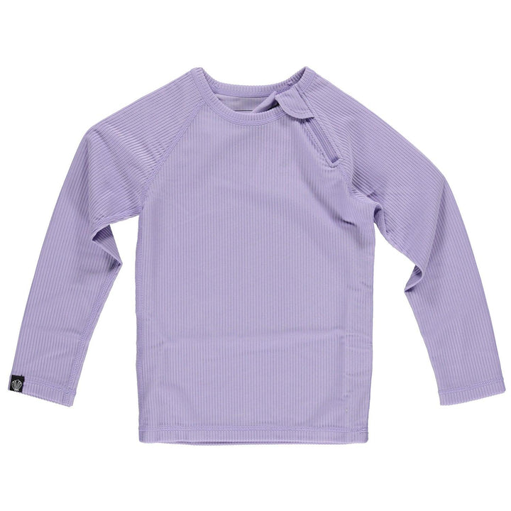 Lavender Ribbed Long Sleeve Tee - The Crib