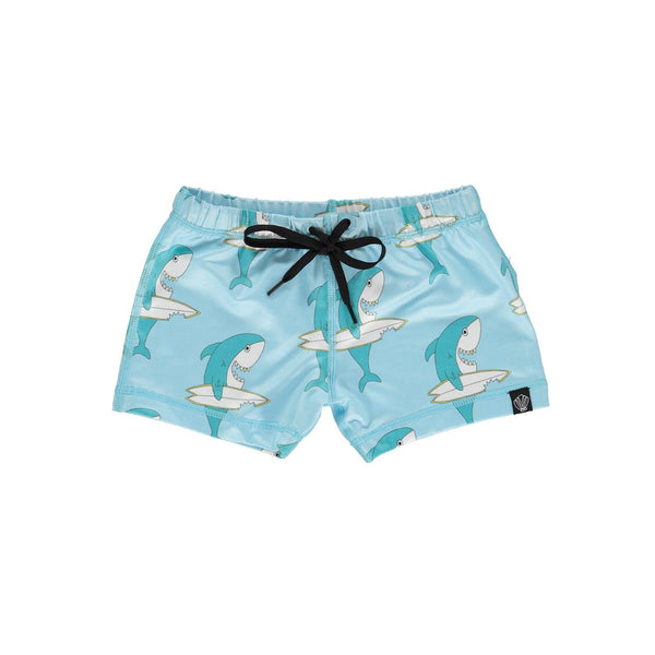 Shark Dude Swim Short - The Crib