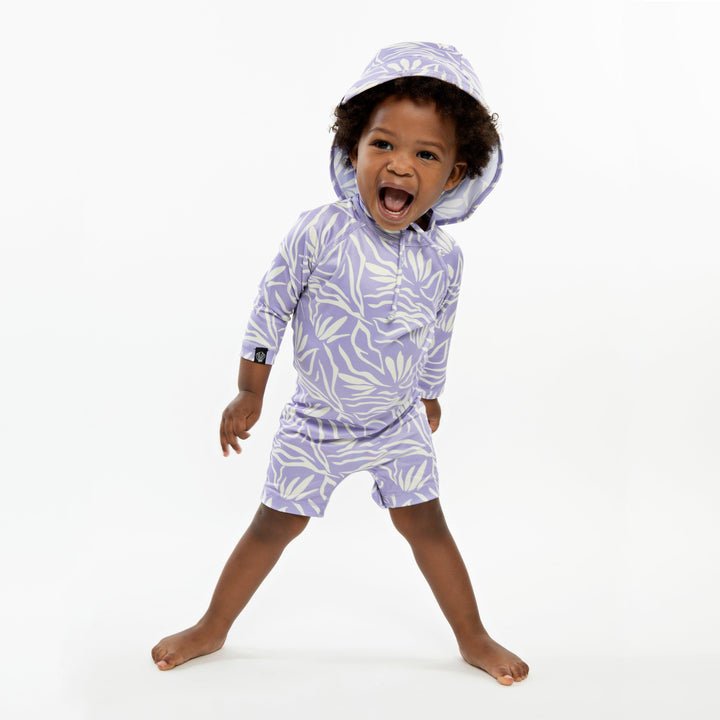 Sweet Magnolia Long Sleeve Baby Swimsuit - The Crib