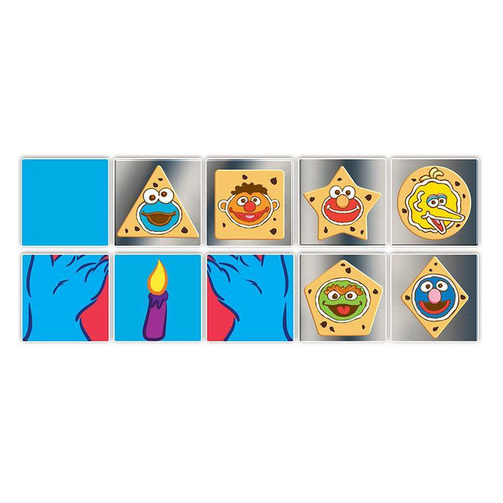 Magna-Tiles® Sesame Street | Cookie Monster's Shapes - The Crib