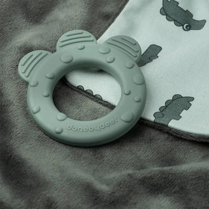 Comfort Teether - Croco Green - The Crib