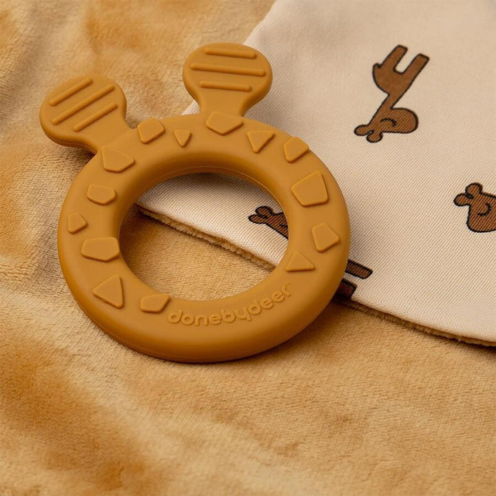 Comfort Teether - Raffi Mustard - The Crib