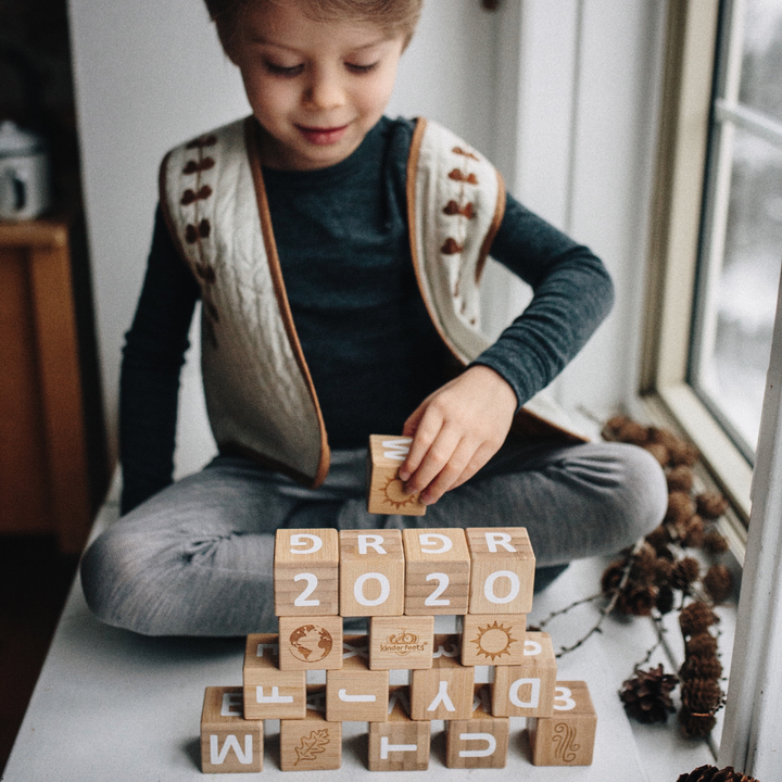 ABC Bamboo Blocks - The Crib