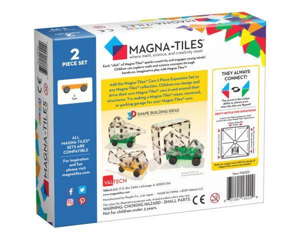 Magna-Tiles® Cars 2 Piece Expansion Set - The Crib