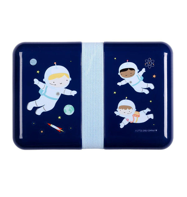 A Little Lovely Company Lunch Box Astronauts