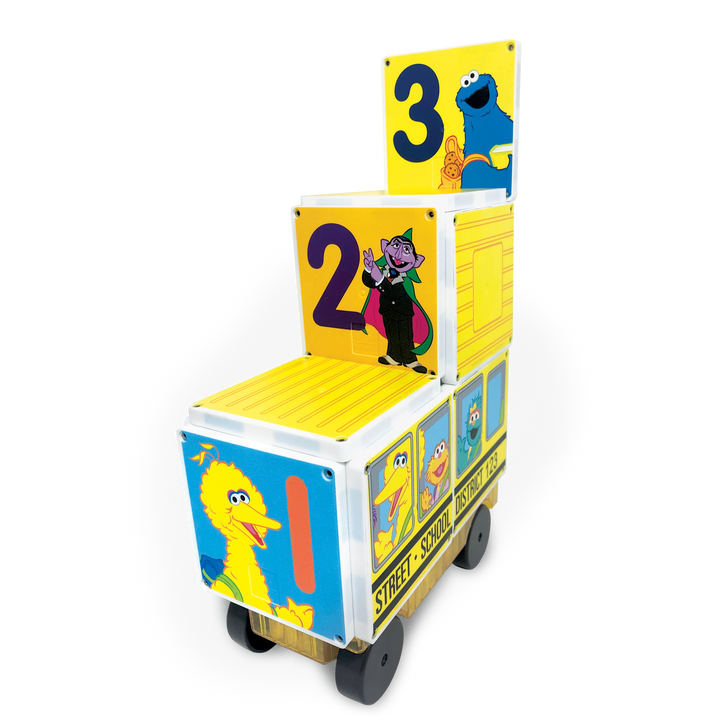 Magna-Tiles® Sesame Street | School Bus - The Crib