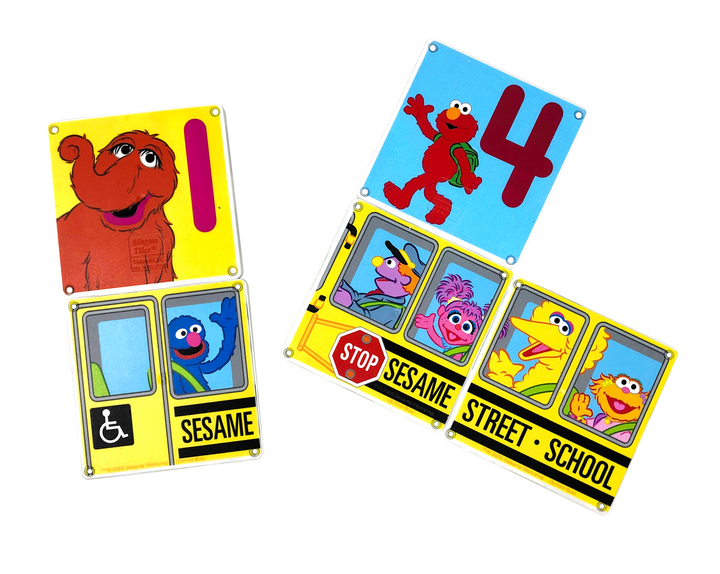 Magna-Tiles® Sesame Street | School Bus - The Crib