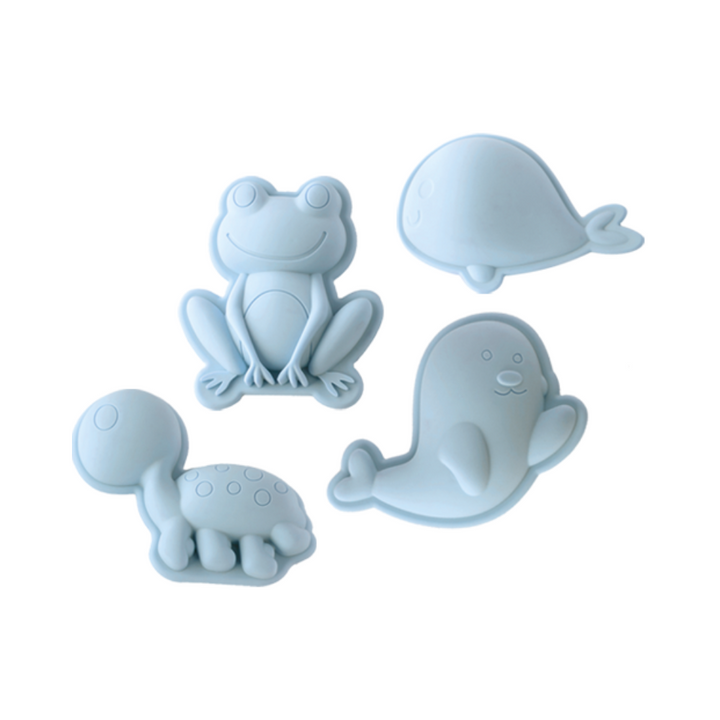 Scrunch molds duck egg blue