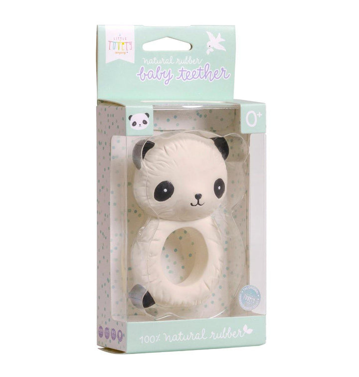 Teething Ring - Panda - The Crib