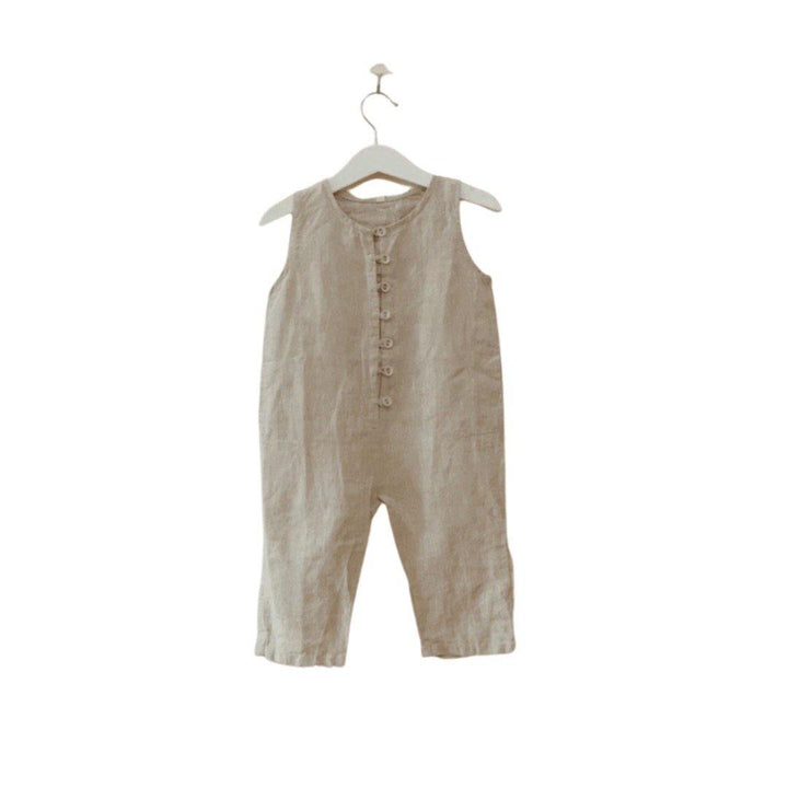 Leonardo Linen Playsuit - The Crib