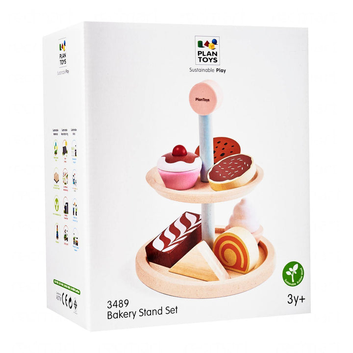 Wooden Bakery Stand Set - The Crib