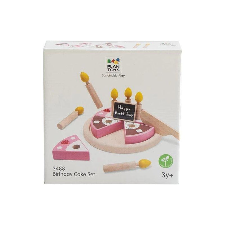 Wooden Birthday Cake Set - The Crib