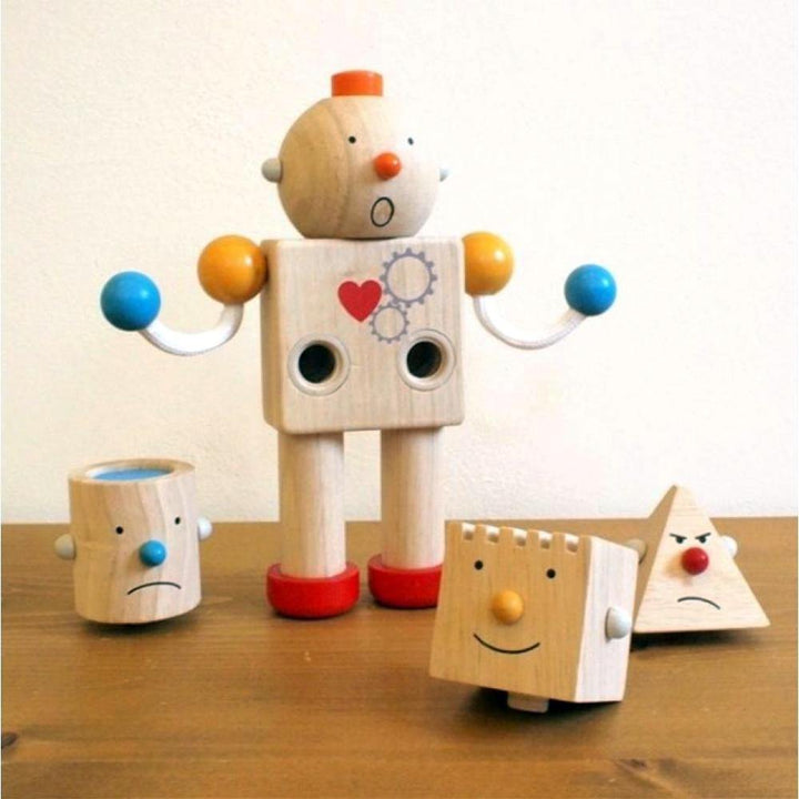 Wooden Build-A-Robot - The Crib