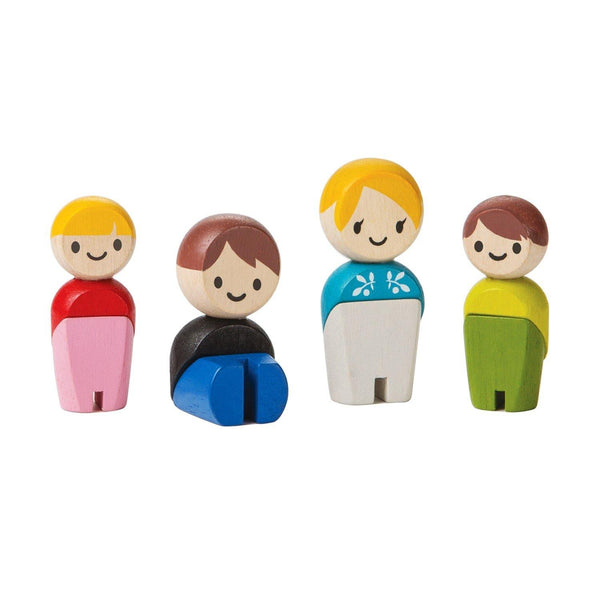 Wooden Family - European - The Crib