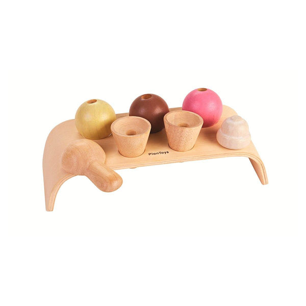 Wooden Ice Cream Set - The Crib