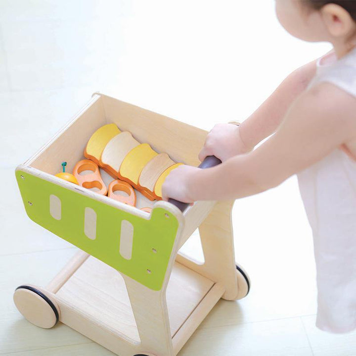 Wooden Shopping Cart - The Crib