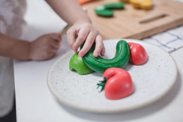 Wooden Wonky Fruit & Vegetables - The Crib